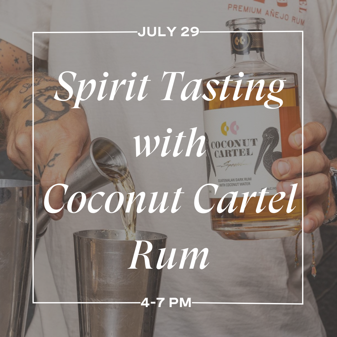 Spirit Tasting with Coconut Cartel Rum