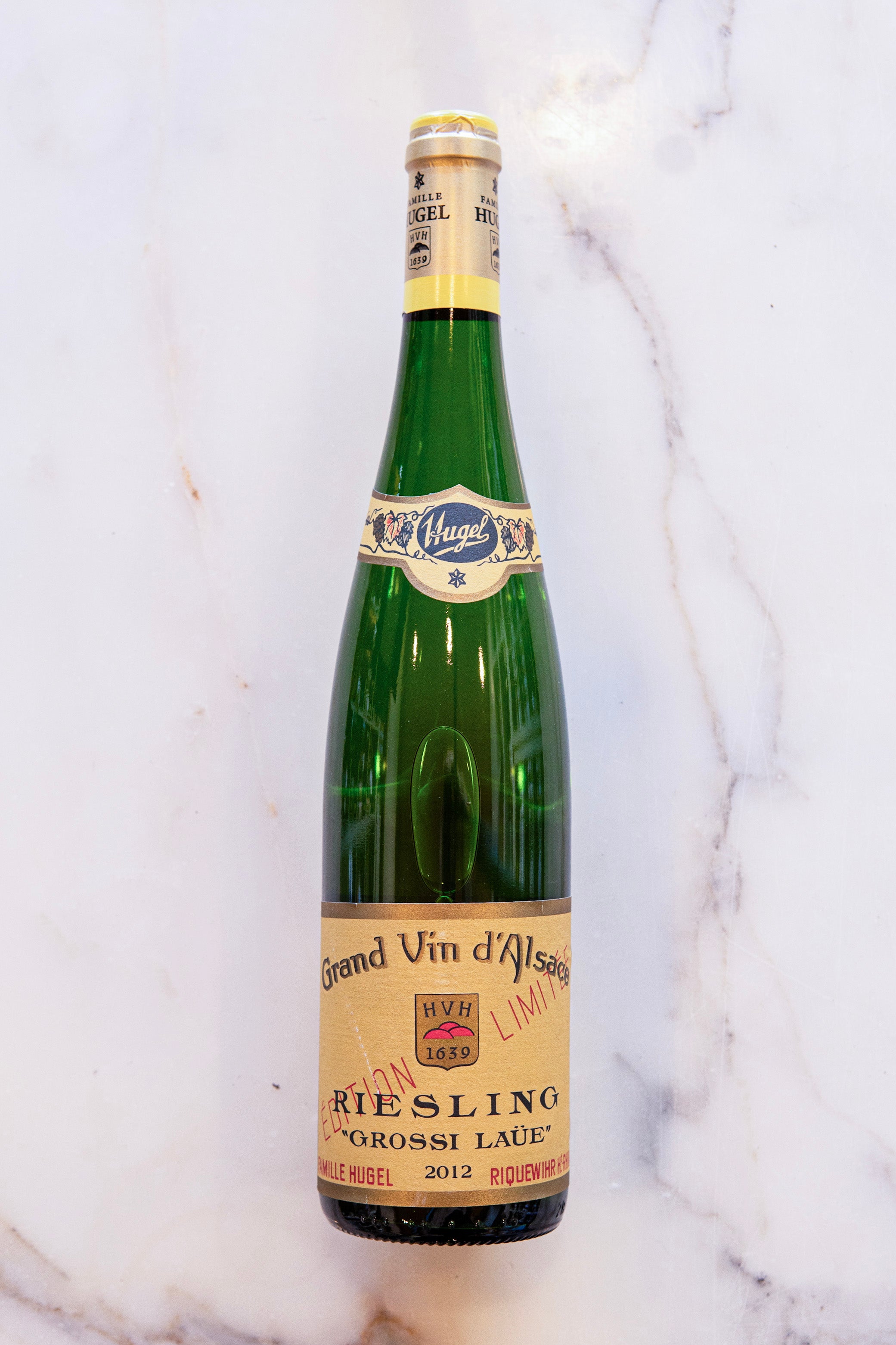 Hugel, Vin d'Alsace Riesling Grossi Laue Edition Limitee (2012)